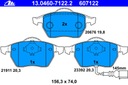 DISQUE+SABOTS ATE AVANT+ARRIÈRE AUDI S3 8L, TT 8N VW GOLF IV photo 3 - milautoparts-fr.ukrlive.com