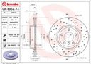 BREMBO XTRA DISCS FRONT BMW E46 330I 330D 325MM photo 4 - milautoparts-fr.ukrlive.com