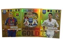 PANINI FIFA 365 2017 3 КАРТЫ LIMITED МЕССИ БАРСЕЛОНА МОРАТА РЕАЛЬНЫЙ РОНАЛДУ