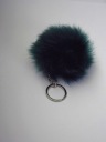 БРЕЛОК ИЗ МЕХА ПОМПОНА БРЕЛОК КЛЮЧИ КУЛОН