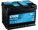 EXIDE EK700 АККУМУЛЯТОР 12 В 70 Ач P+ AGM СТАРТ-СТОП