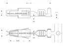 COUPLEUR VISQUEUX PIN ZENSKI VW JPT 0,5-1,0MM2 000979133E photo 2 - milautoparts-fr.ukrlive.com