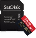 Карта SanDisk micro SD 32 ГБ EXTREME PRO 100 МБ/с 4K, самое быстрое UHD ДЛЯ КАМЕРЫ