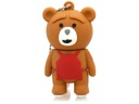 НАКОПИТЕЛЬ 8 ГБ 3.0 USB КОРИЧНЕВЫЙ МЕДВЕДЬ TED BEAR