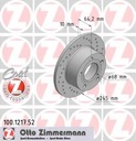 ZIMMERMANN SPORT DISCS REAR AUDI A6 C5 C4 245MM photo 2 - milautoparts-fr.ukrlive.com