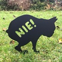 Уберите за собакой - табличка 