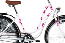 20шт. Наклейки на велосипедный шлем с цветами. РАЗНЫЕ ЦВЕТА.