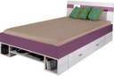 Мебель NEXT BED 120x200 NX18 L/R серо-фиолетовый