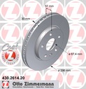 ZIMMERMANN DISQUES P INSIGNIA A SAAB 9-5 296MM photo 2 - milautoparts-fr.ukrlive.com