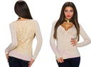 УДИВИТЕЛЬНЫЙ СВИТЕР С КРУЖЕВНОЙ БЛУЗКОЙ RoseAngelTrendy