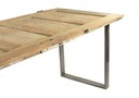 Kovové nohy na stôl 60x72cm loft industrial Hlavný materiál kov