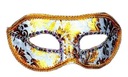 ЖЕНСКАЯ ЗОЛОТАЯ МАСКА CARNIVAL DISPOSSIEM 46