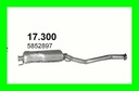 SILENCER CENTRAL OPEL VECTRA B 17.300 photo 2 - milautoparts-fr.ukrlive.com