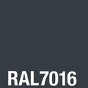 Плоский листовой металл с графитовым покрытием RAL 7016 RAL7016.