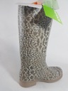 Topánky CROCS WELLIE LEOPARD DÁMSKE 34/35 Vrchný materiál guma