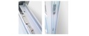 DRZWI SKLEPOWE ZEWNĘTRZNE CIEPŁE PCV WEJŚCIOWE PVC Szerokość drzwi 100 cm