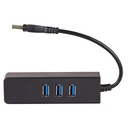 Hub AKYGA AK-AD-32 3 x USB 1x RJ45 15cm Výrobca Akyga