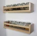 IKEA RAJTAN - pojemnik na przyprawy szkło 4 sztuki Materiał wykonania szkło