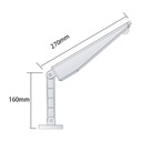 Lampa Solárny senzor 6.8W=50W LED biela studená Kód výrobcu 11026007202