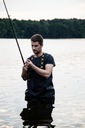 Pros Fishing Waders Подтяжки Черный Польский