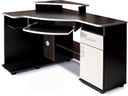 Вместительный угловой письменный стол ROT/полки, ящики Выбор