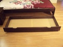 Деревянный сосновый ящик под кроватью, 200 см, ОРЕХ