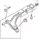 Púzdro predného ramena Land Rover Freelander Výrobca dielov LPS
