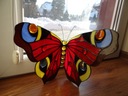 Pawik Rusałka motyl witrażowy Stojący Przestrzenny Rodzaj do postawienia