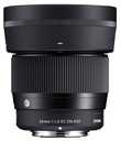 SIGMA LENS C 56 мм f1.4 DC DN Canon M | компактная портретная камера