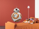 SAMOLEPKY NA STENU STAR WARS BB8 70x44cm Značka iná