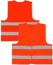 ВИДИМЫЙ ОРАНЖЕВЫЙ светоотражающий жилет ДЛЯ АВТОМОБИЛЯ