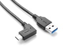 Угловой кабель USB 3.1 USB-C типа C — USB 3.0, 1 м