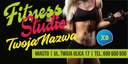 Baner reklamowy Reklama - Fitness Studio 2x1 Szyld