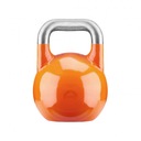 Gorilla Sports Súťažný kettlebell, oranžový, 28 kg Priemer rukoväte 3.3 mm