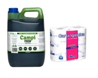 CAMPI GREEN 5L ТУРИСТИЧНА ТУАЛЕТНА РІДИНА ПАПІР