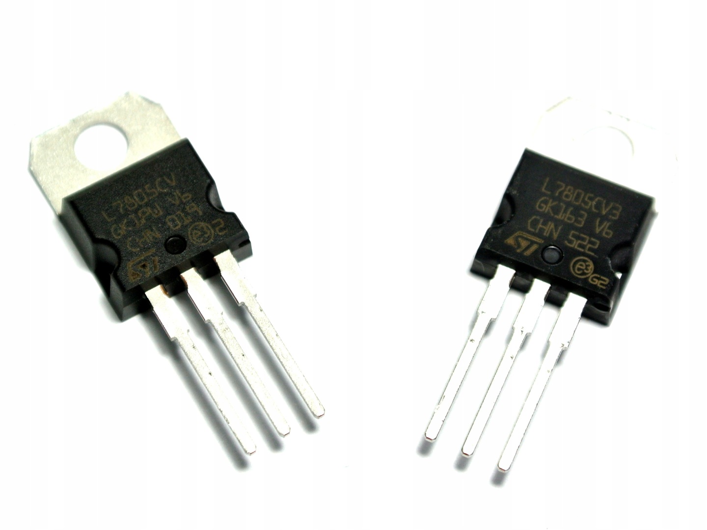 L7805CV Stabilizator 5V 1.5A L7805C _ [4szt] #H2T 7780901021 - Allegro.pl