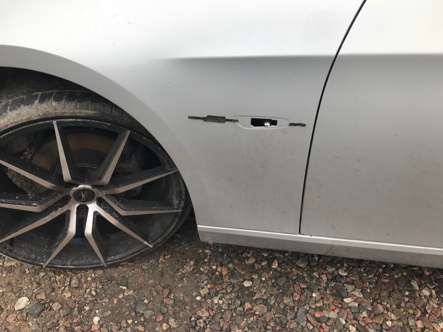 Kotflügel BMW 3 E92 9658765 Vorne Links Fender Parafanghi Ailes - Thumbnail 6