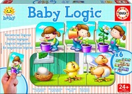 Puzzle Educa Baby Logic 18 dielikov BABY LOGIC detská logická hra
