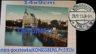 konigsberg krolewiec stara pocztowka 1915 preussen