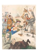 Józef Piłsudski plagát karikatúra Čermánsky