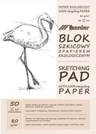 Leniar Blok szkicowy z eko papierem A5/50k