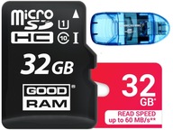 GOODRAM KARTA MICRO 32GB CLASS 10 UHS + CZYTNIK SD