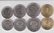 ROSJA zestaw 4 monet 2016
