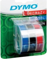 DYMO Etykieta Taśma 3D 9mm 3 kolory S0847750