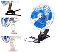 VETERNÝ MLYN VENTILÁTOR DO AUTA OTOČNÝ 12V 6''