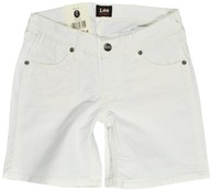 LEE šortky girls jeans white HAYDEN _ 11Y 146cm