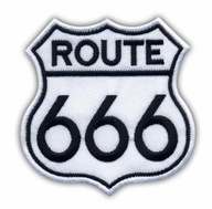 Nášivka - Route 666 to hell, cesta do pekla HAFT