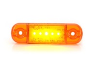 Obrysová lampa obrysová LED oranžová