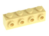 LEGO Klocek z wypustkami 1x4 30414 tan