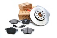 Тормозные диски, диск 288mm тормозные колодки, колодки перед skoda superb и 2002-2008 - фото
